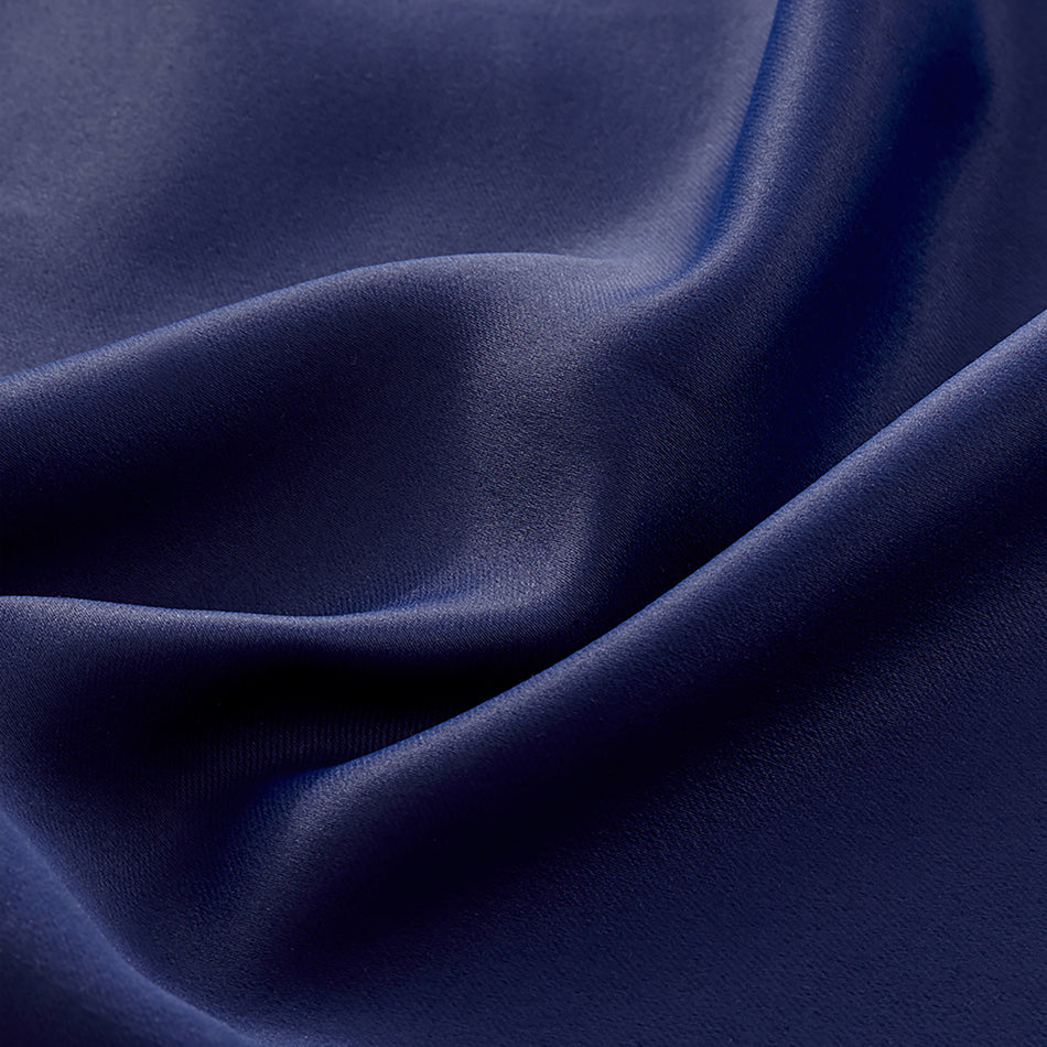 Leeden Blackout Curtains - Thermal Insulated, Energy Efficient Window Curtains, Room Darkening, 52" x 84", 2-Panel Set, Navy Blue