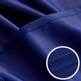 Leeden Blackout Curtains - Thermal Insulated, Energy Efficient Window Curtains, Room Darkening, 52" x 84", 2-Panel Set, Navy Blue