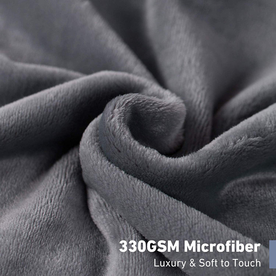 Premium Fleece Blanket for Bed and Couch -  All Season