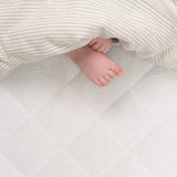 Bamboo Waterproof Crib Mattress Cover (Set of 2) with 9-inch Pocket