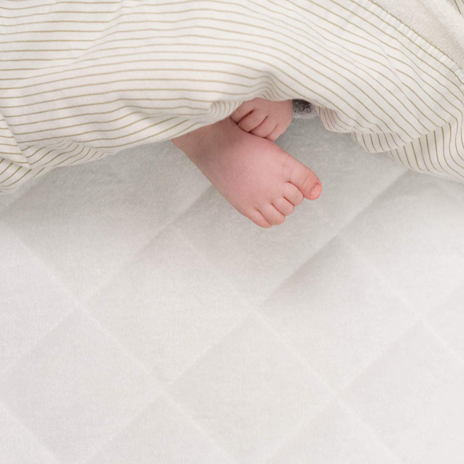 Bamboo Waterproof Crib Mattress Cover (Set of 2) with 9-inch Pocket