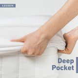 Waterproof Mattress Pad Cover Protector with 3D Air Fabric - Breathable & 100% Waterproof